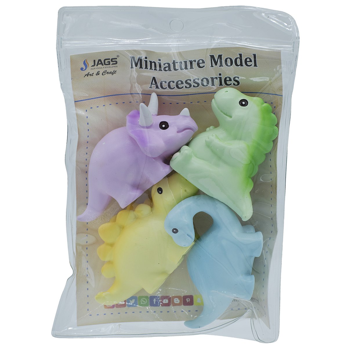 Gift To Love | Miniature Model Animals | Pcs : 4 Pcs | Code : MMA59