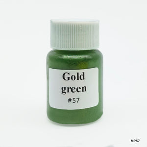 Gift To Love | Mica Pearl Powder | Color : Gold Green | Code : MP57