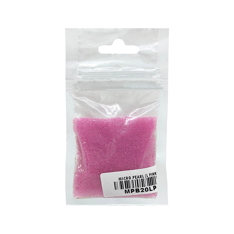 Gift To Love | Micro Pearl Beads | Color : Light Pink | Pcs : 20 Gm Pkt | Code : MPB20LP