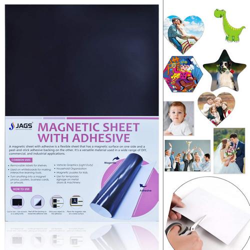 Gift To Love | Magnetic Flexible Sheet With Adhesive 2MM A4 | Code : MSWA01