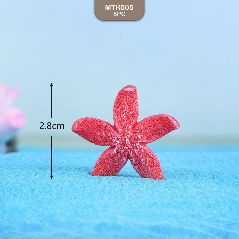 Gift To Love | Miniature Model Starfish | Pcs : 5 Pcs | Code : MTR505