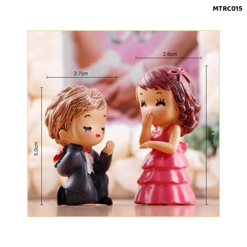 Gift To Love | Miniature Model Set Of Couple | Pcs : 1 Set | Code : MTRC015