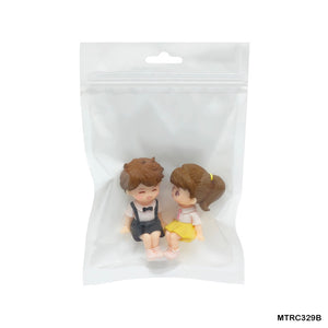 Gift To Love | Miniature Model Couple Without Stool | Pcs : 1 Set | Code : MTRC329B