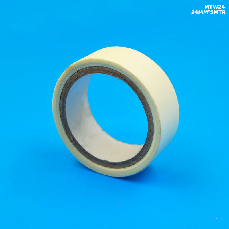 Gift To Love | Masking Tape | Color : White | Size : 24 Mm X 5 Mtr | Code : MTW24