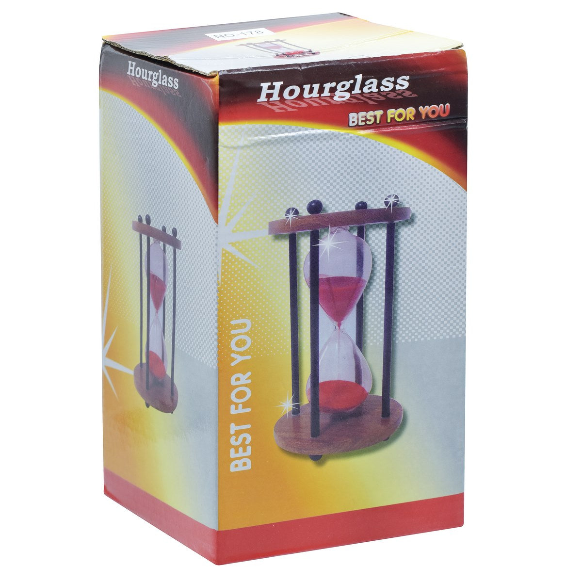 Gift To Love | Sand Timer Wooden | Size : 15 Min | Code : NO-178