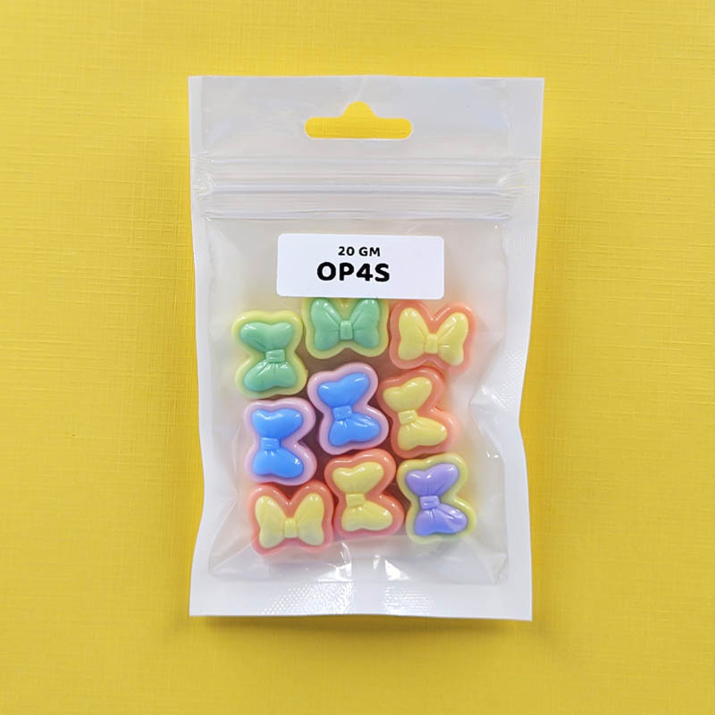 Gift To Love | Craft Beads Plastic | Pcs : 20 Gm | Code : OP4S