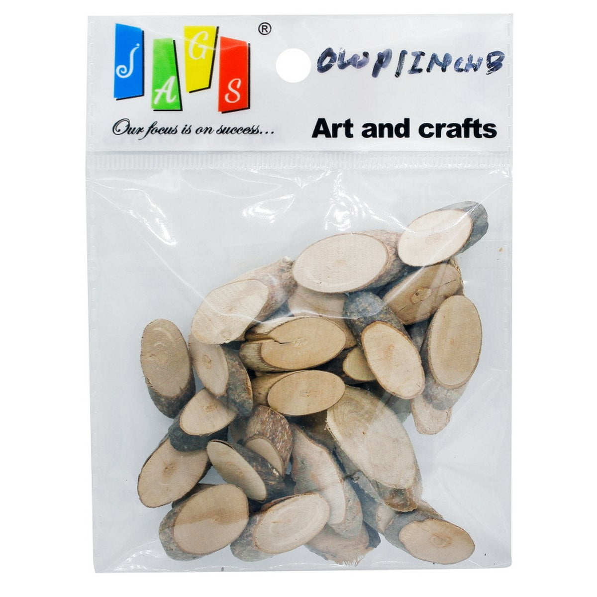 Gift To Love | Oval Wood Plate | Size : 1 Inch | Code : OWP1INCHB