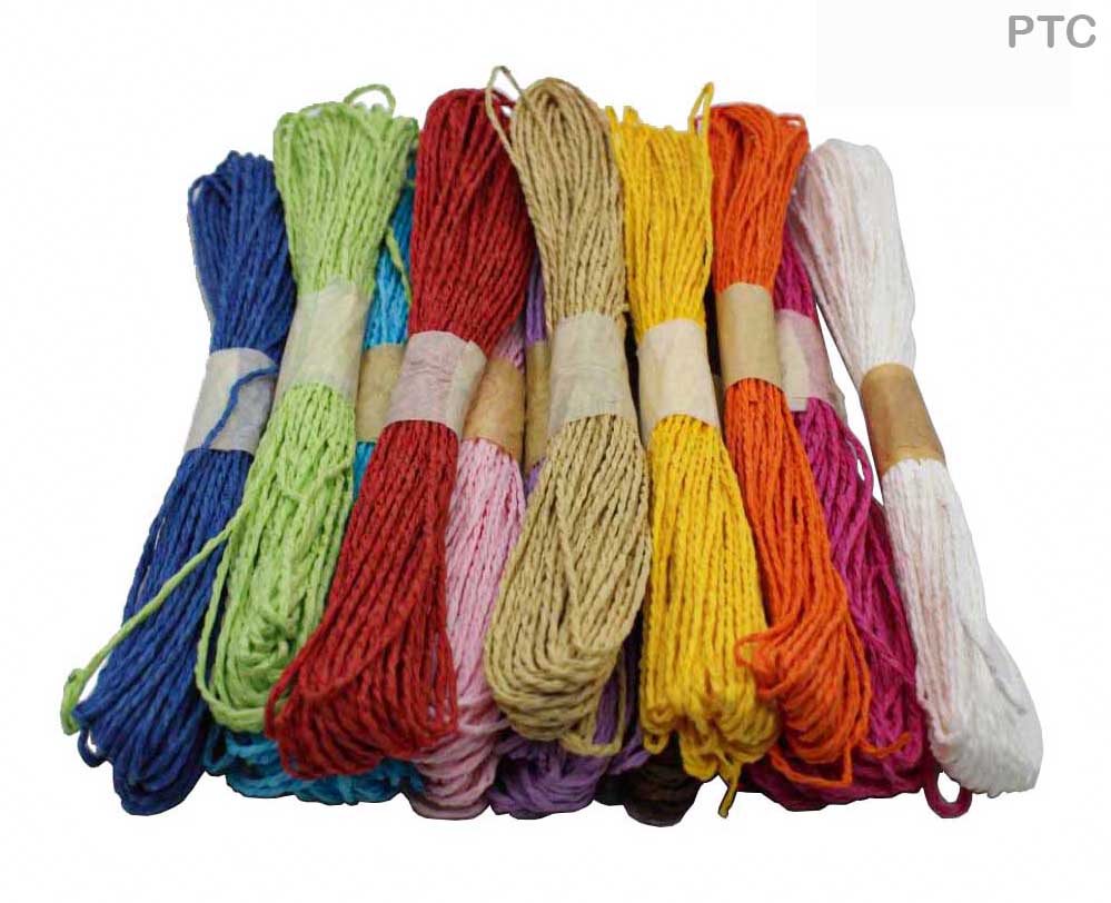 Gift To Love | Paper Thread Cc (12Color) 20 Mtr (Ptc) | Code : PTC