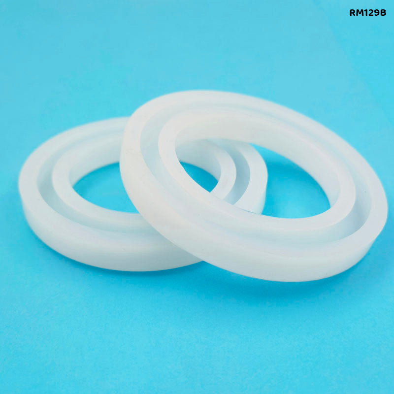 Gift To Love | Silicon Mold Bangle Set | Size : 4 Inch 10 Mm | Code : RM129B