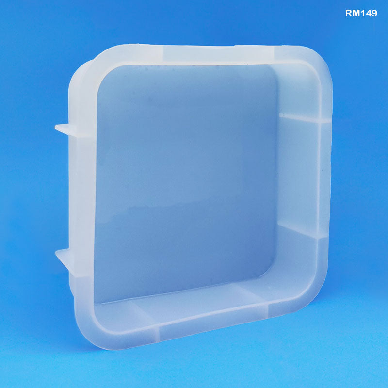 Gift To Love | Silicon Square Deep Casting Mold | Size : 6 Inch X 50 Mm | Code : RM149