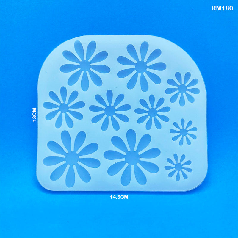 Gift To Love | Silicone Mold 10 Flower | Code : RM180