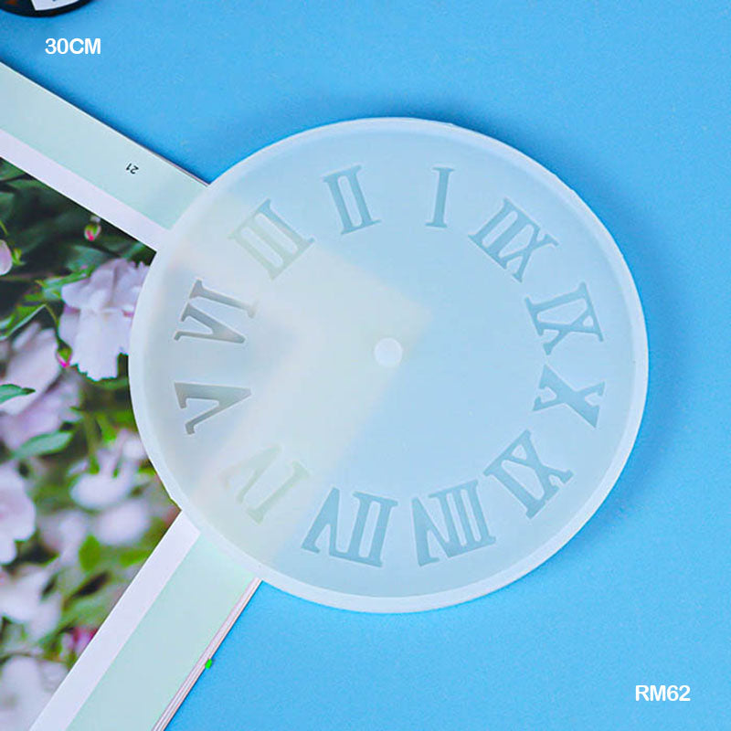 RM62 SILICONE MOLD CLOCK 30CM - GIFT TO LOVE