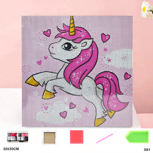 Gift To Love | Diamond Painting Diy Kit | Size : 30 X 30 Cm | Code : S81