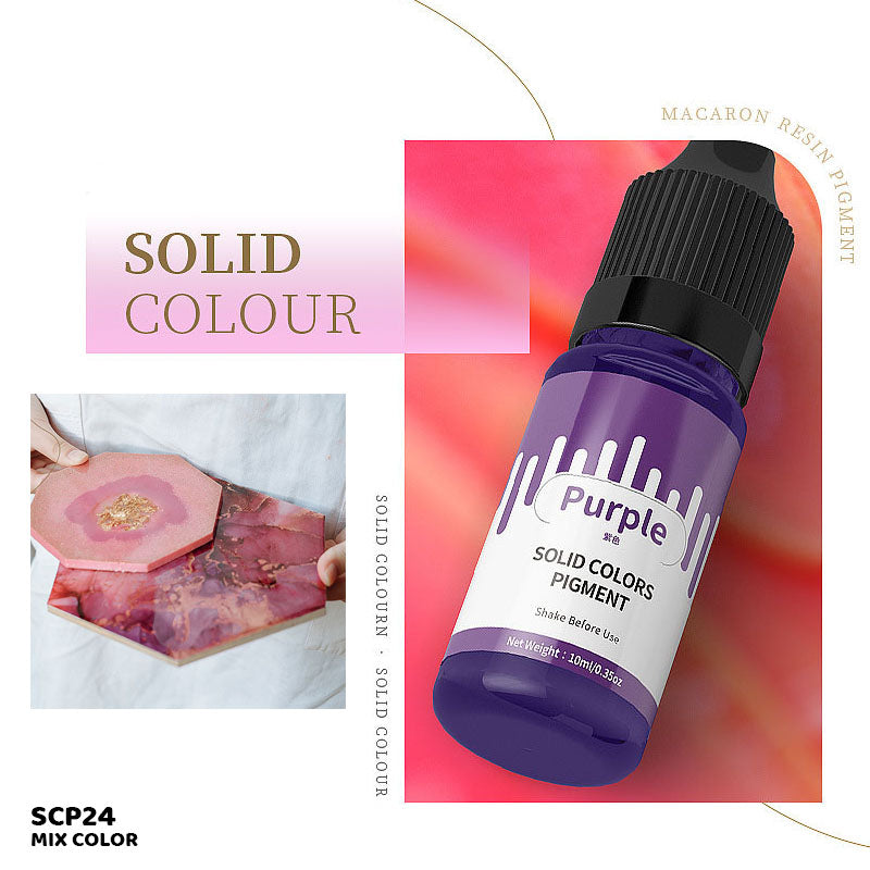 Gift To Love | Solid Color Pigment | Size : 10 Ml | Pcs : 24 Colors | Code : SCP24