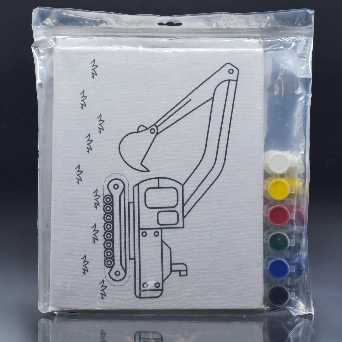 Gift To Love | Stretched Canvas With Print Jcb | Size : 8 X 10 Inch | Code : SCW810-6