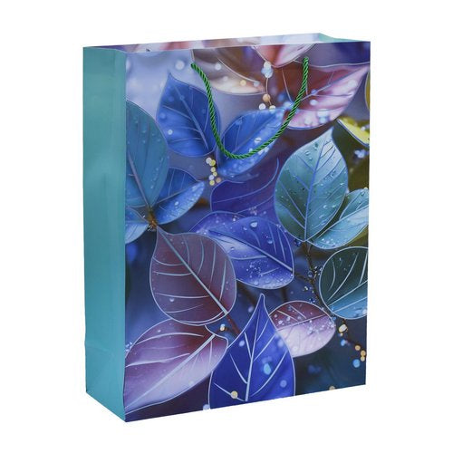 Gift To Love | Paper Bag Printed Leaf Big A3 Size 30X41.5X12CM | Code : SM7121L-1