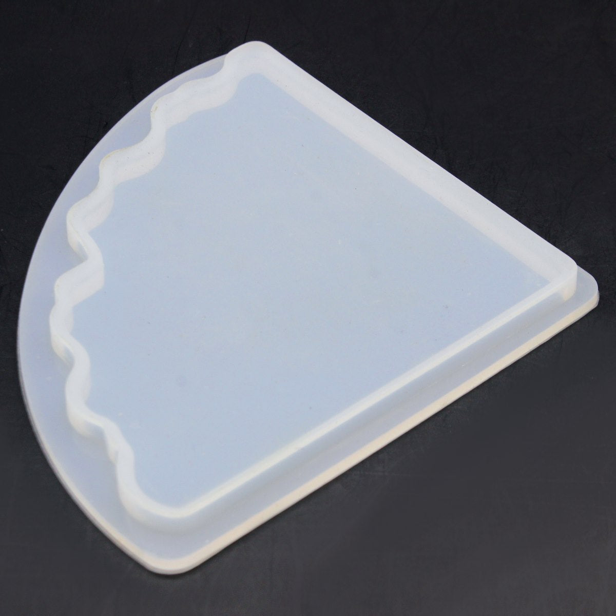 Gift To Love | Silicone Mould Agate One Coaster Corner | Code : SMOA01