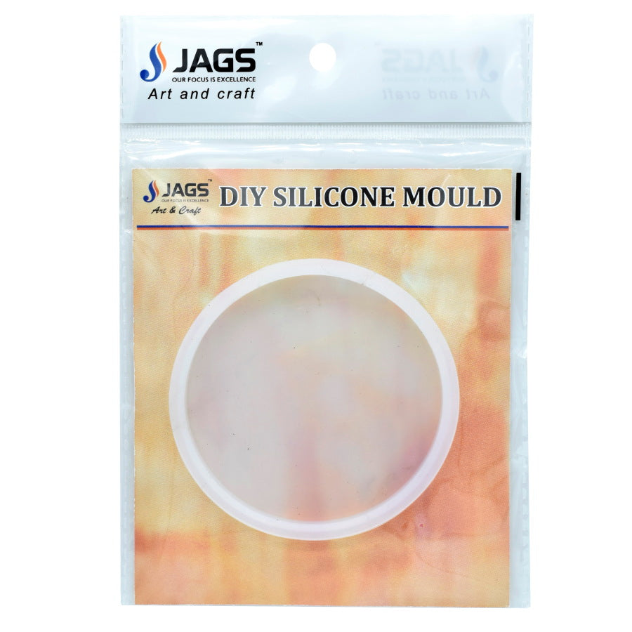 Gift To Love | Silicone Mould Round Coaster | Size : 3 Inch 4 Mm Deep | Code : SMRC01
