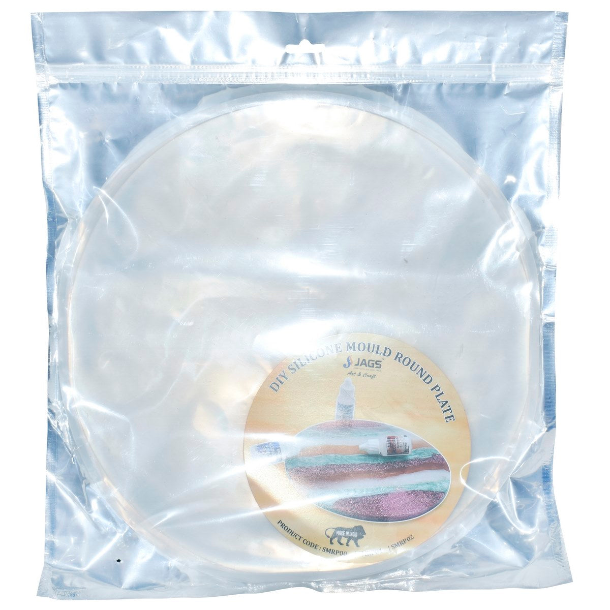 Gift To Love | Silicone Mould Round Plate | Size : 12 Inch | Code : SMRP03