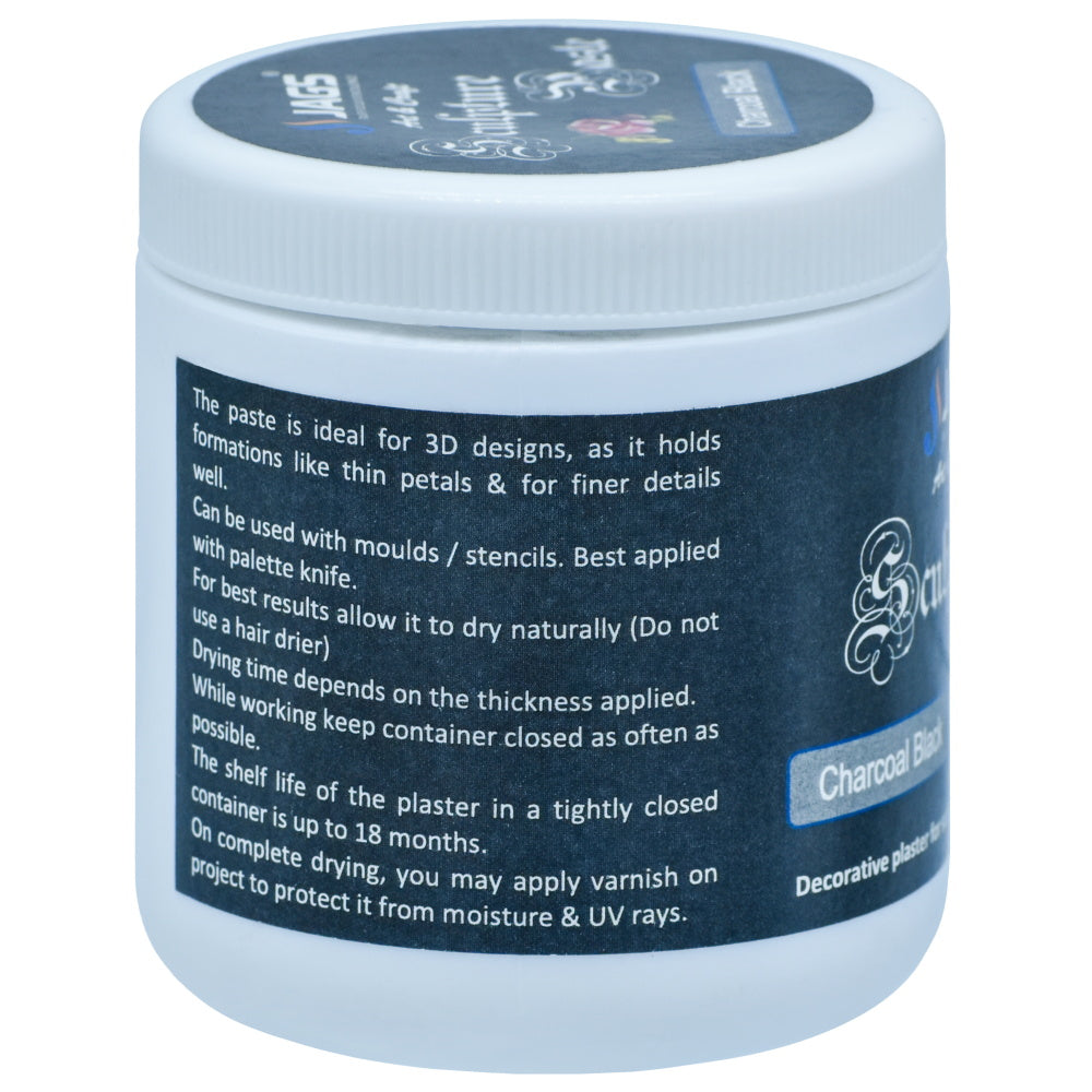 Gift To Love | Sculpture Paste | Color : Charcoal Black | Size : 150 Gm | Code : SP150CK