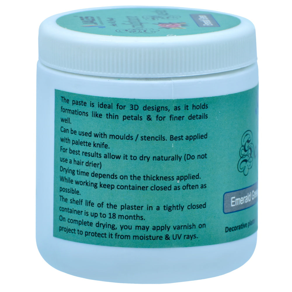 Gift To Love | Sculpture Paste | Color : Emerald Green | Size : 150 Gm | Code : SP150EG