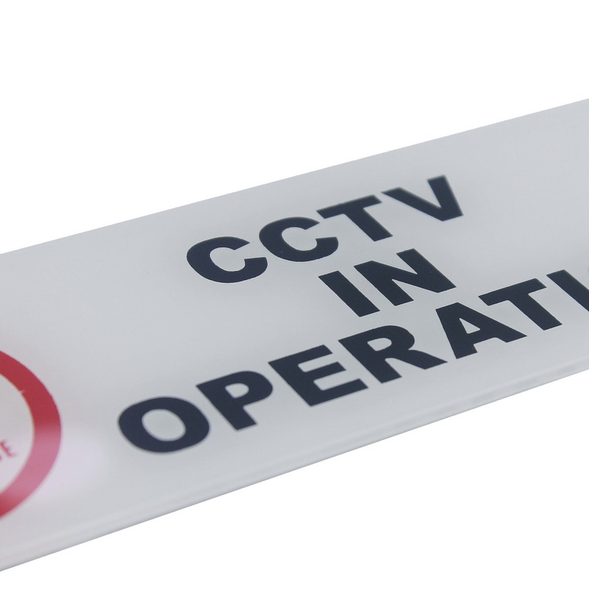 Gift To Love | Sticker Cctv In Operation | Color : White | Code : SWCCTV