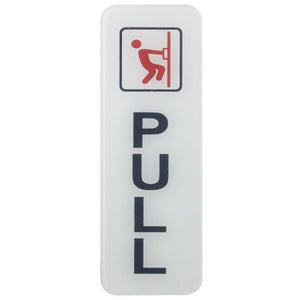 Gift To Love | Acrylic Sticker Pull | Color : White | Size : Vertical | Code : SWPULLV