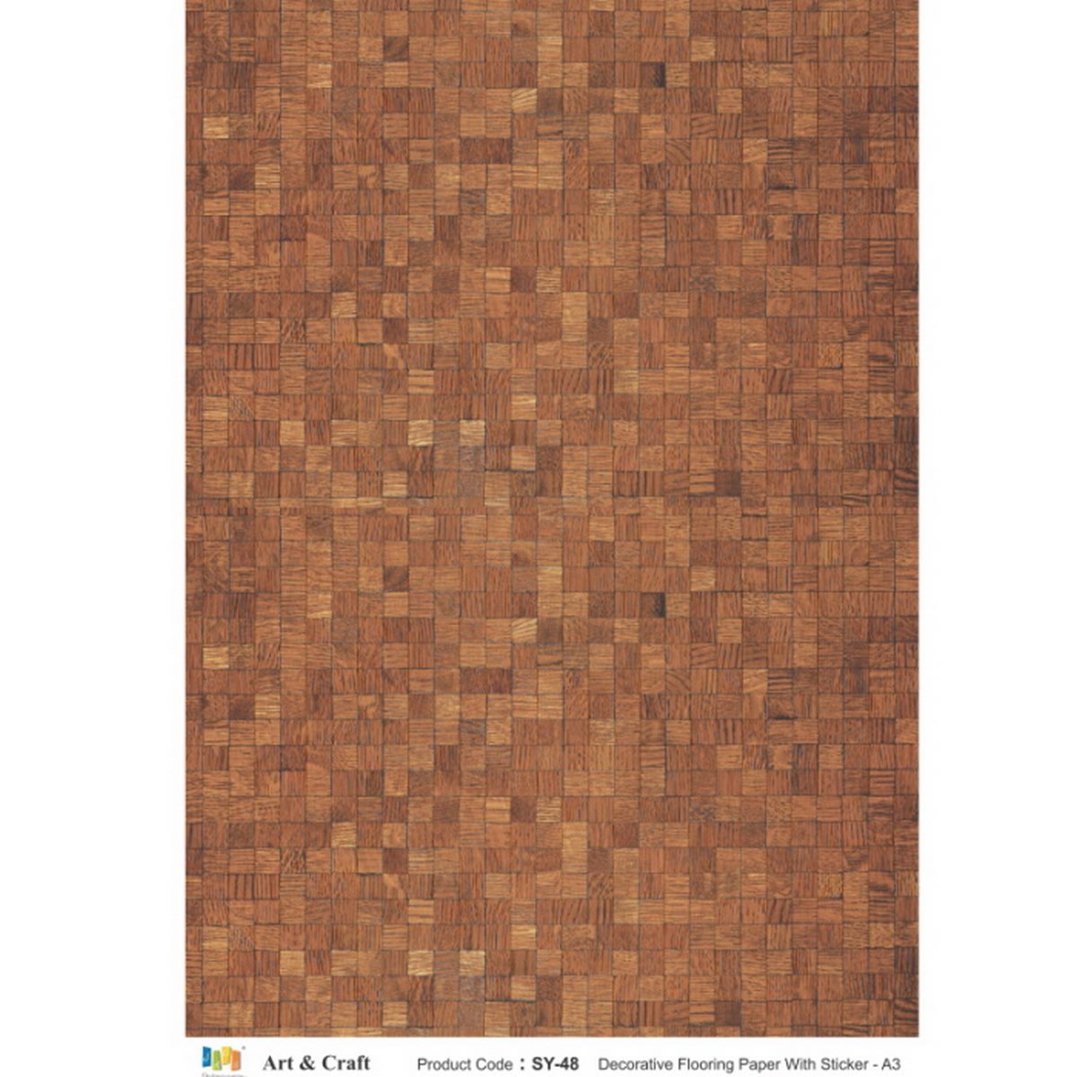 Gift To Love | Decorative Flooring Paper With Sticker | Size : A3 | Code : SY-48
