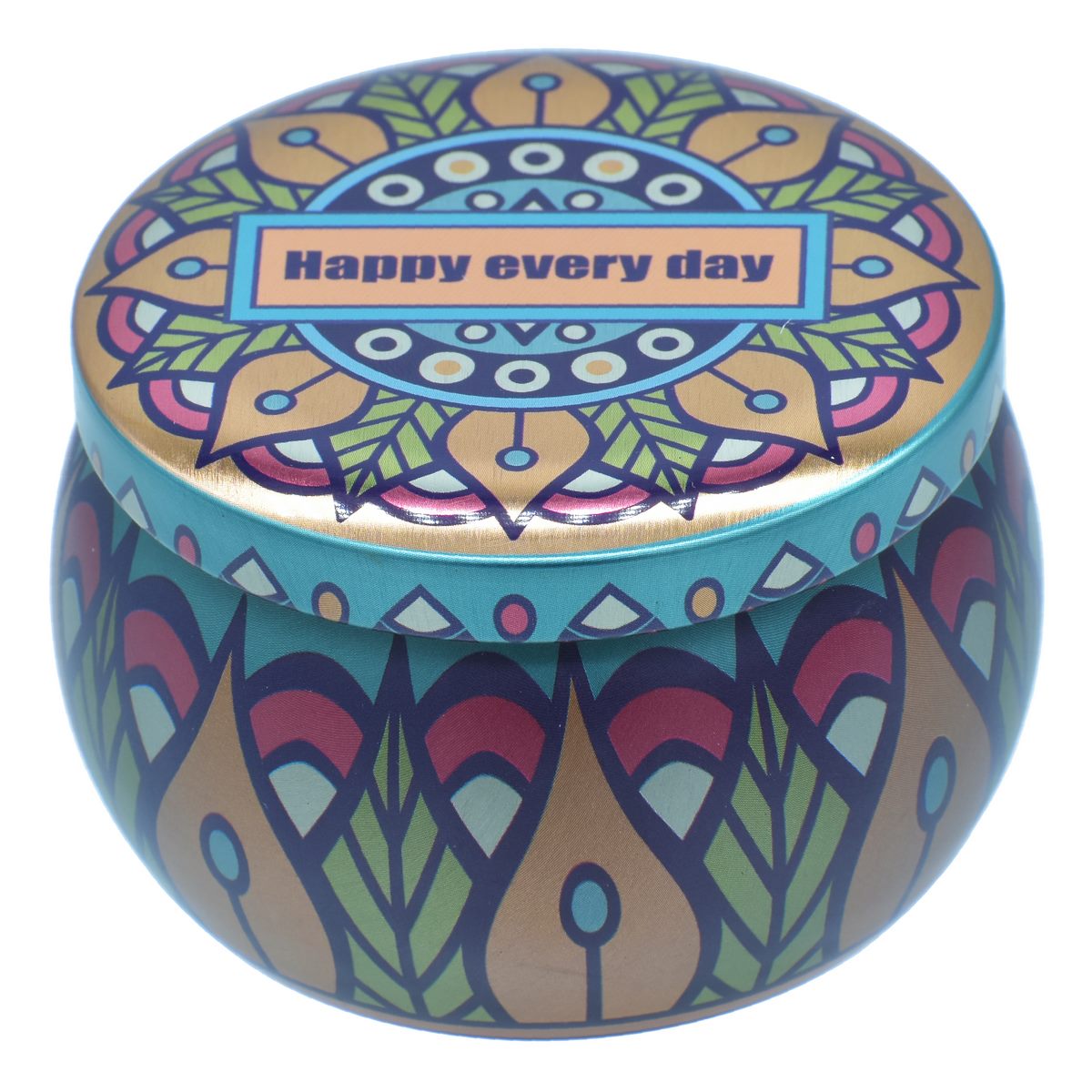 Gift To Love | Metal Tinbox Round | Size : Small | Code : TD-002
