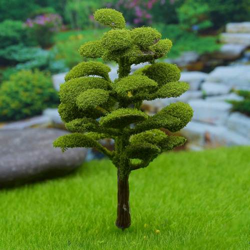 Gift To Love | Artificial Miniature Tree Green 1 Pcs | Code : TM-145GN