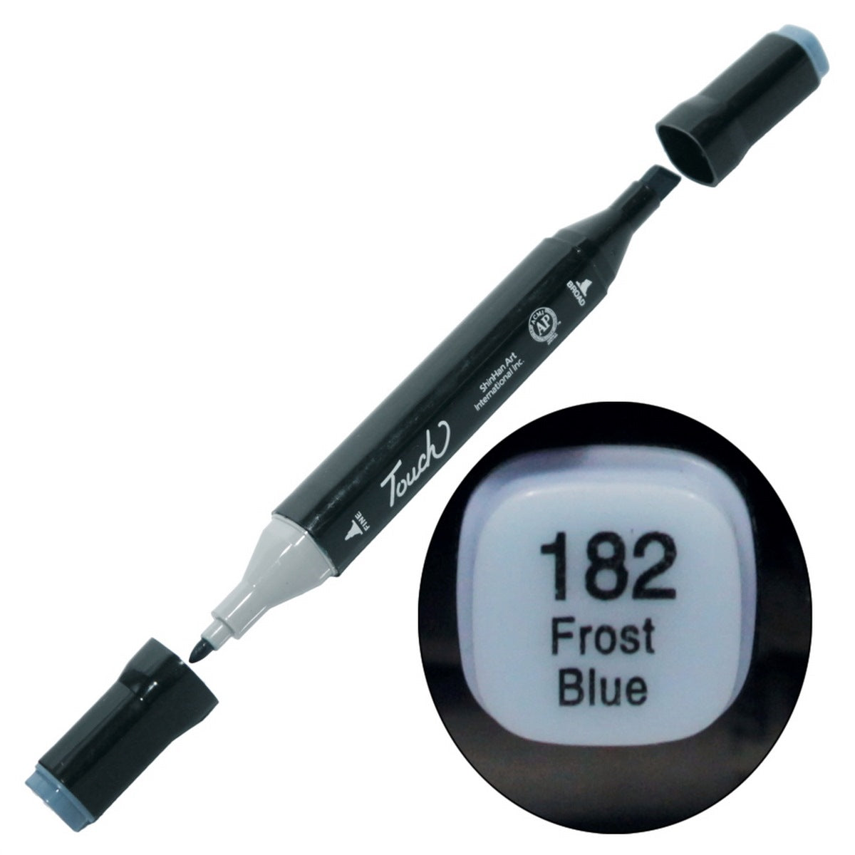 Gift To Love | Touch Marker 2In1 Pen | Color : Frost Blue | Code : TM182