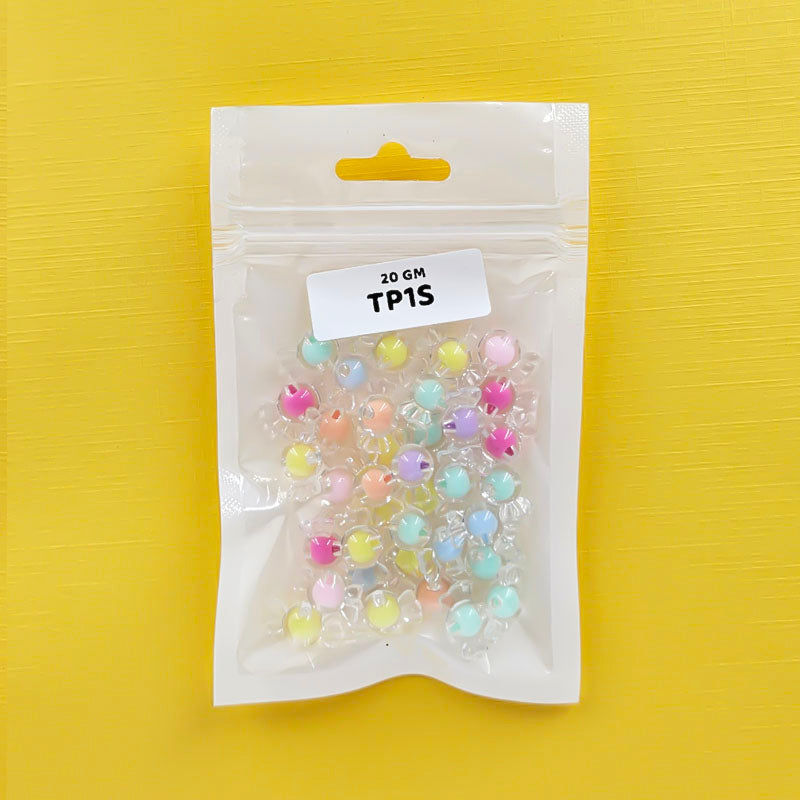 Gift To Love | Craft Beads Plastic | Pcs : 20 Gm | Code : TP1S