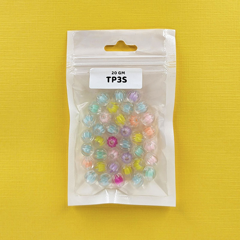 Gift To Love | Craft Beads Plastic | Pcs : 20 Gm | Code : TP3S