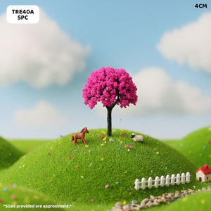 Gift To Love | Tree Miniature | Size : 4 Cm | Pcs : 5 Pcs | Code : TRE40A