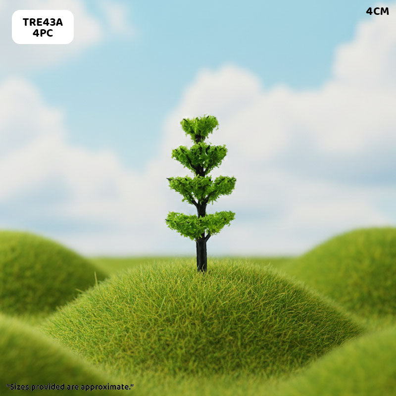 Gift To Love | Tree Miniature | Size : 4 Cm | Pcs : 4 Pcs | Code : TRE43A