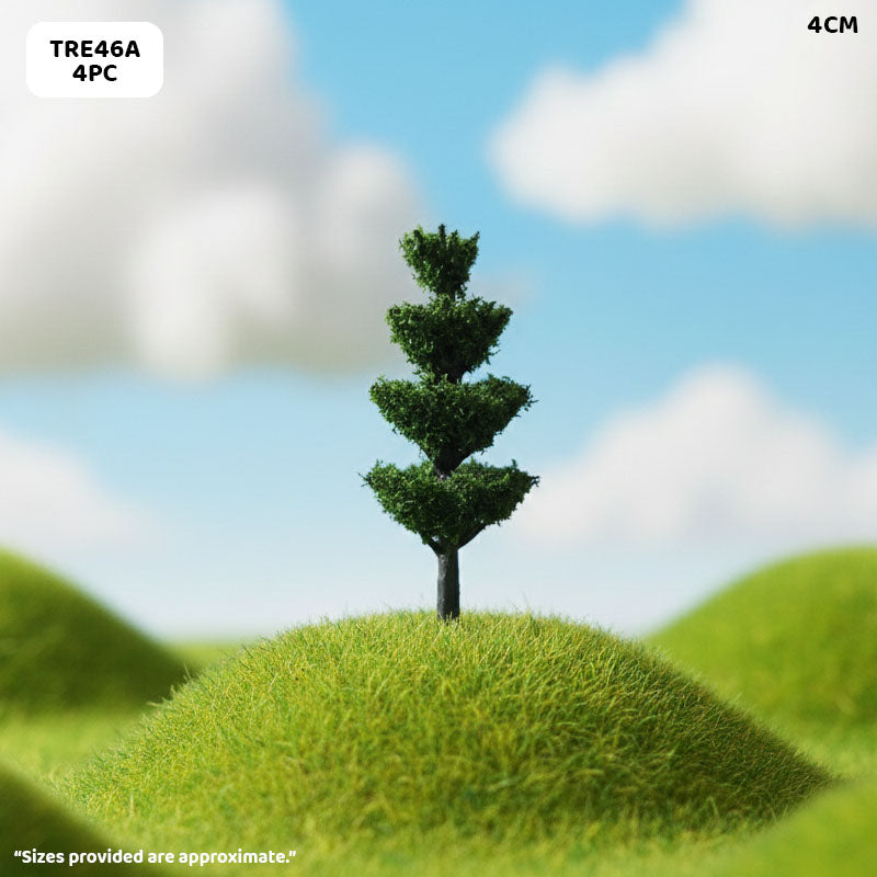 Gift To Love | Tree Miniature | Size : 6 Cm | Pcs : 4 Pcs | Code : TRE46A