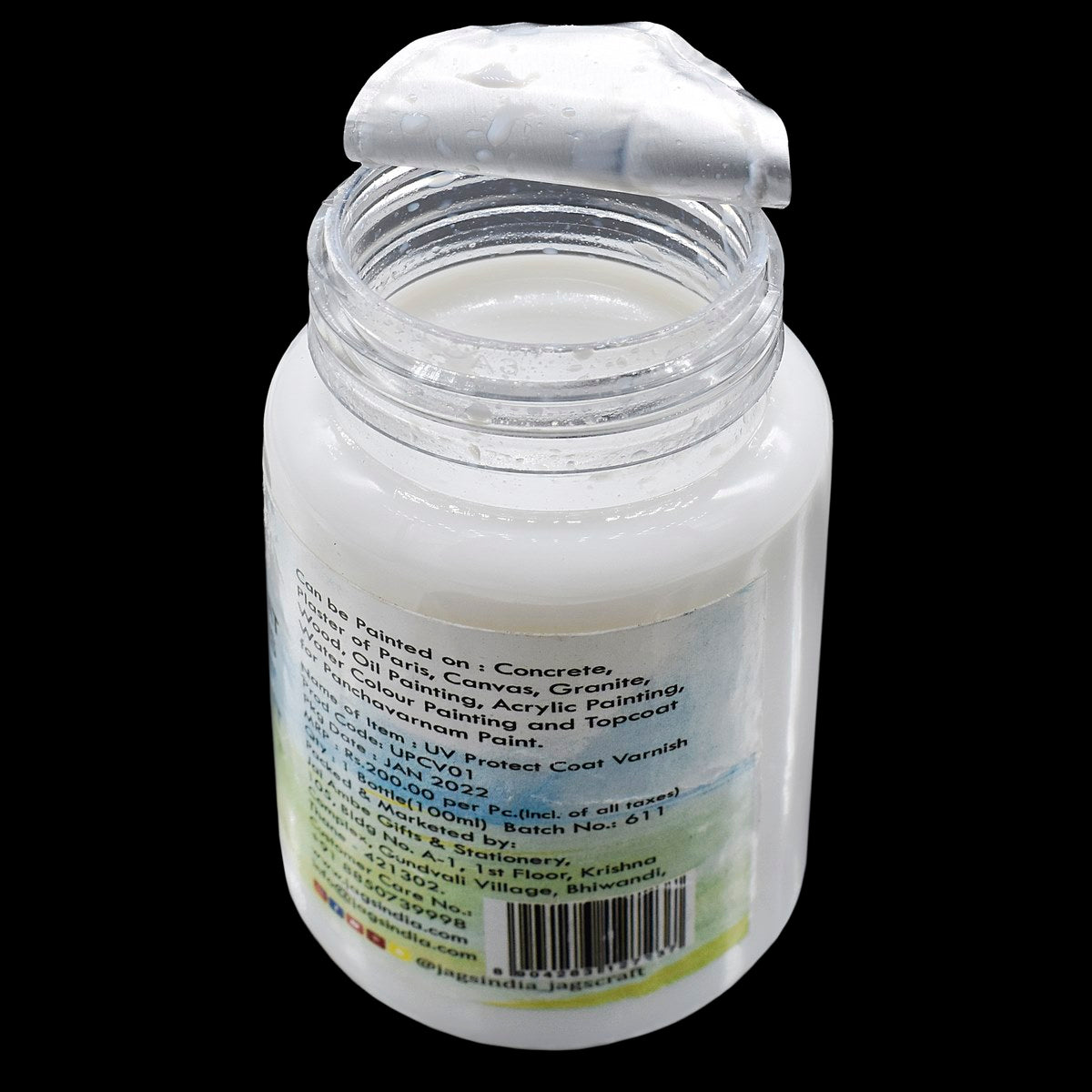 Gift To Love | Uv Protect Coat Varnish Matt | Size : 100 Ml | Code : UPCV01