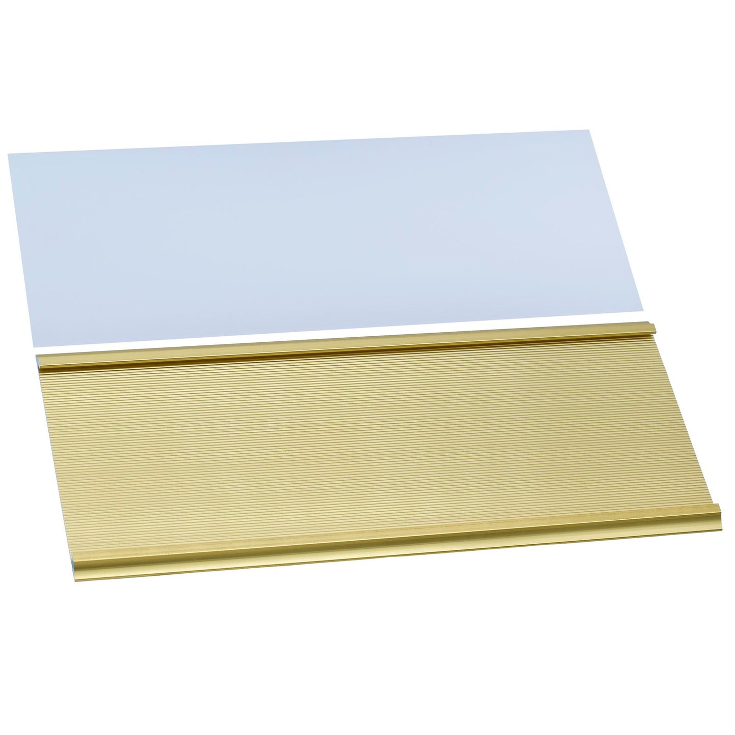 Gift To Love | Aluminium Name Plate | Color : Gold | Size : 9 X 24 Cm | Code : W-030GD