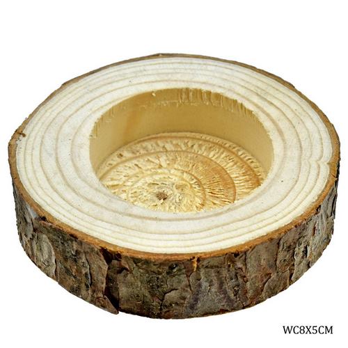 Gift To Love | Wooden Candle 8.5x2cm | Code : WC8X5CM