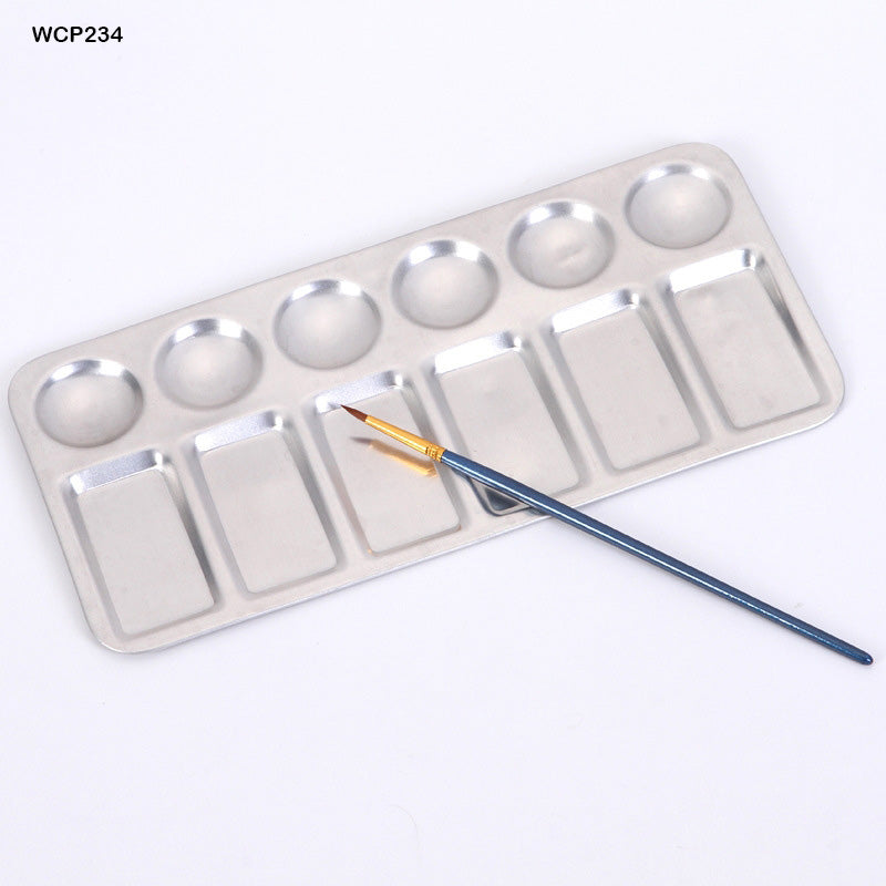 Gift To Love | Water Color Palette Aluminum | Size : 11 X 23 Cm | Code : WCP234