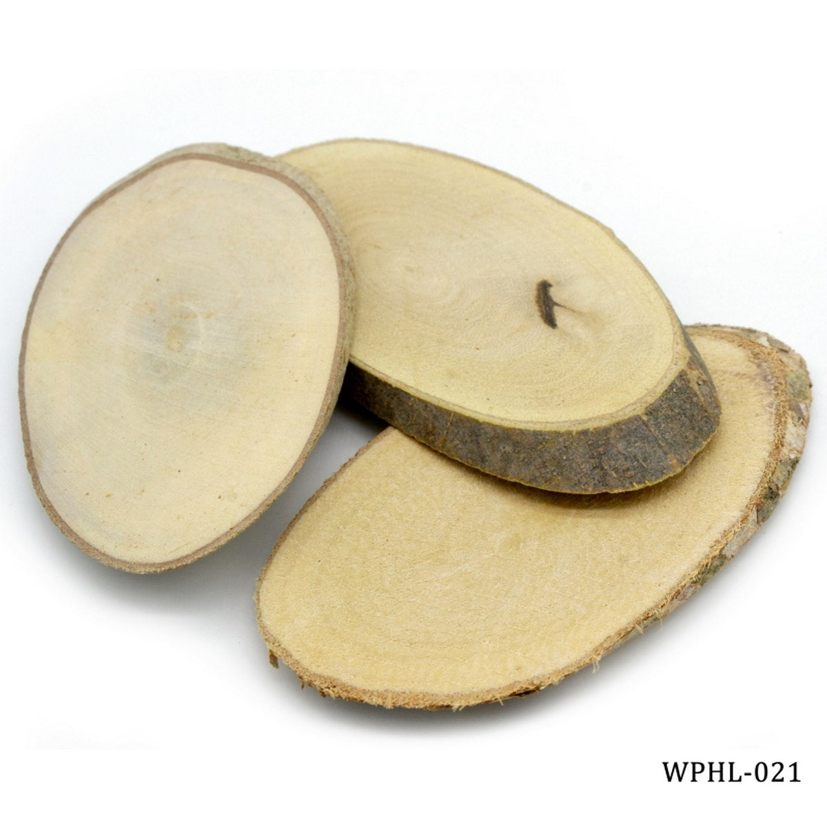 Gift To Love | Oval Wood Plate | Size : Big | Pcs : 3 Pcs | Code : WPHL-021