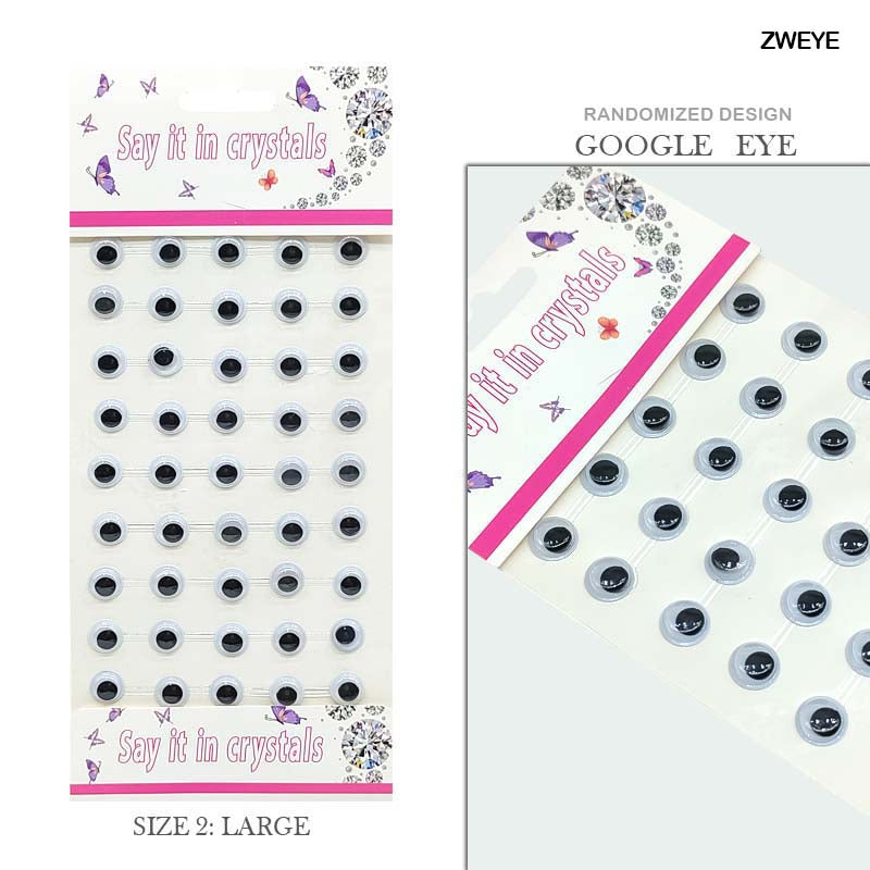 Gift To Love | Google Eye Sticker | Code : ZWEYE