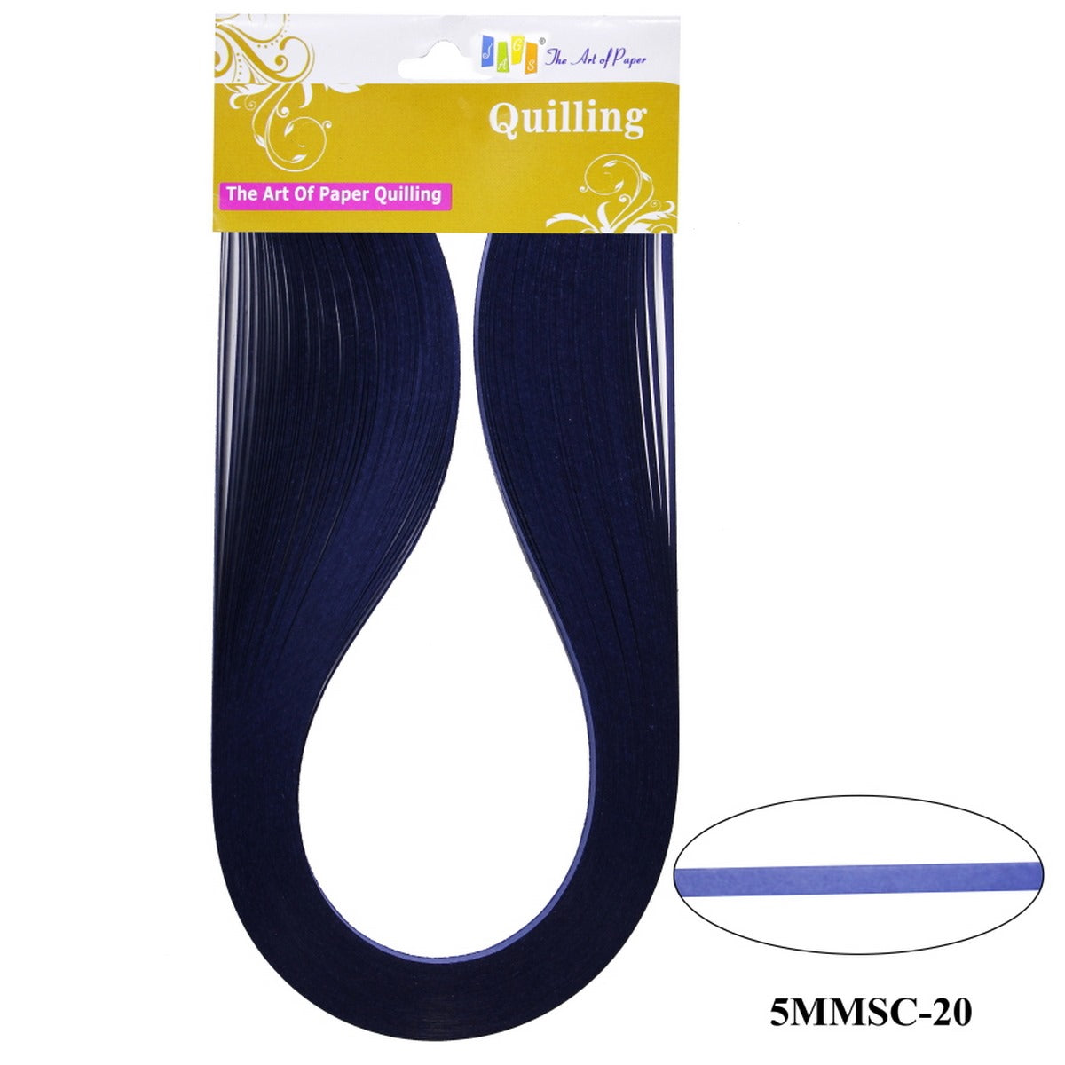 Quilling Strip Single Col.5mm