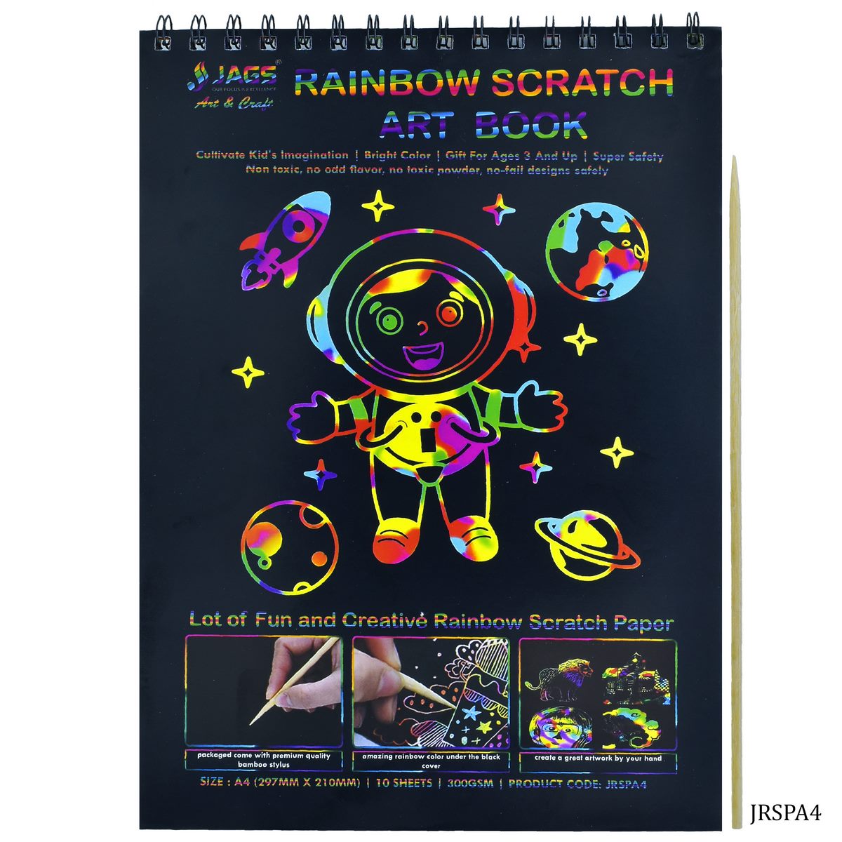 Scratch Book And Paper