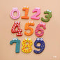 Gift To Love | Wooden Magnet Number | Code : 0-9