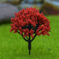 Gift To Love | Artificial Miniature Red Colour Tree 1pc | Code : 001-80RD