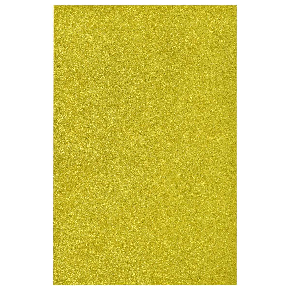 Gift To Love | A4 Glitter Foam Sheet Without Sticker | Color : Gold | Code : 00196GD