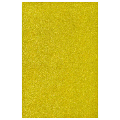 Gift To Love | A4 Glitter Foam Sheet Without Sticker | Color : Gold | Code : 00196GD
