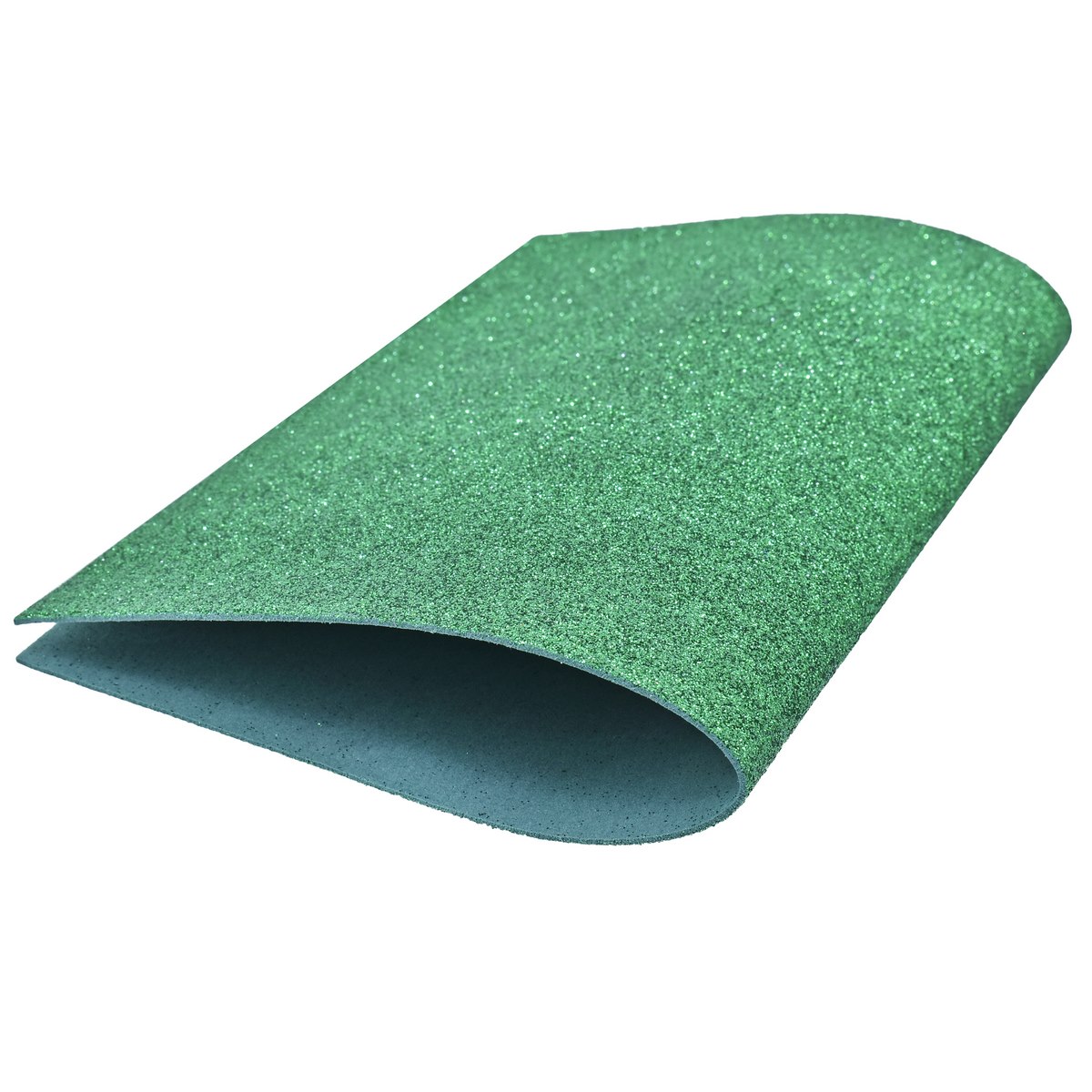 Gift To Love | A4 Glitter Foam Sheet Without Sticker | Color : Green | Code : 00196GN