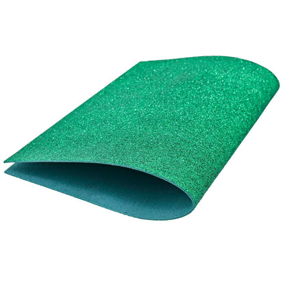 Gift To Love | A4 Glitter Foam Sheet Without Sticker | Color : Green | Code : 00196GN